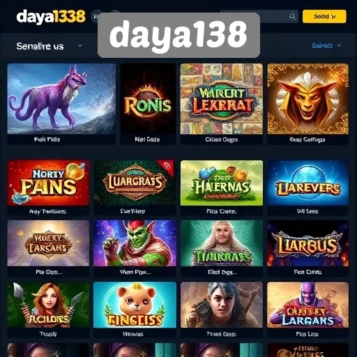Koleksi Game Populer yang Tersedia di Daya138